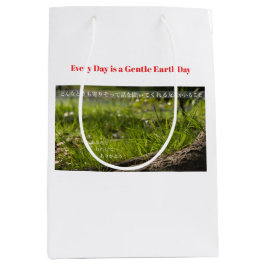 Earth’s Glow and Healing Japanese Flowers/EarthDay Medium Cadeauzakje