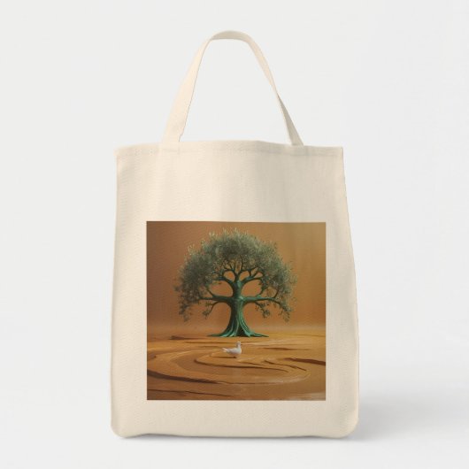 Earth’s Grace Pouch Tote Bag (Voorkant)