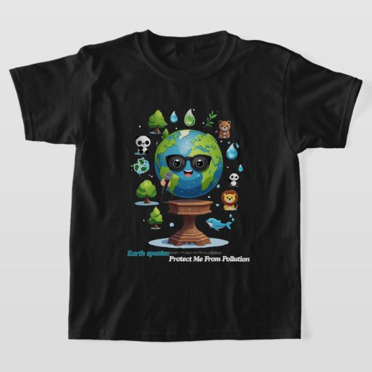 Earth’s Speech: A Call for Protection T-shirt (Laagn)
