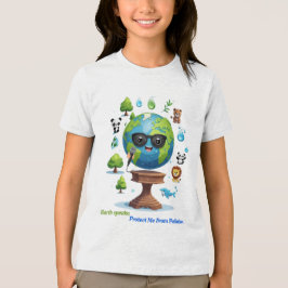 Earth’s Speech: A Call for Protection Tri-Blend Shirt
