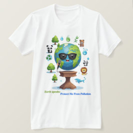 Earth’s Speech: een oproep tot bescherming T-shirt