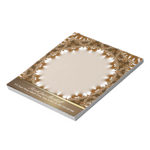 Earth Satin Lace Cirkel Persoonlijk - het Blocnote