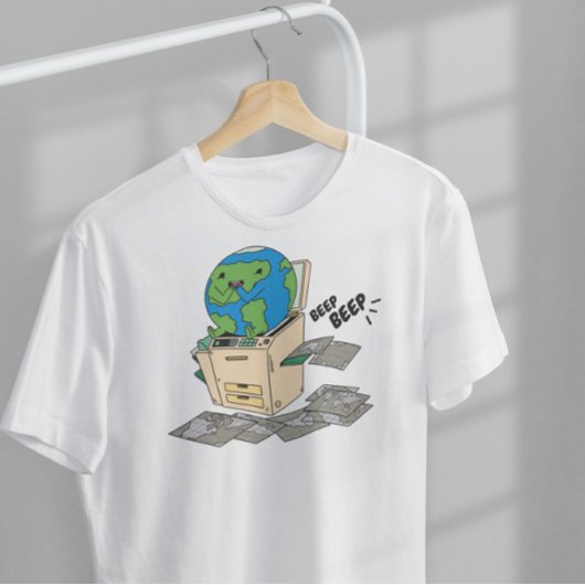 Earth Scanner Copy T-shirt