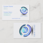 Earth Science Visitekaartje (Voorkant / Achterkant)