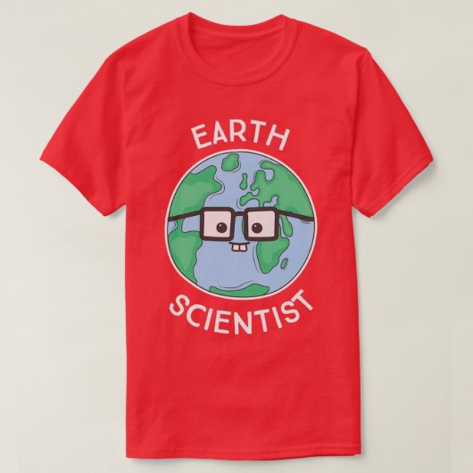 Earth Scientist T-shirt (Design voorkant)
