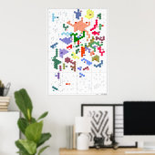 Earth Sector Poster Map (Thuiskantoor)