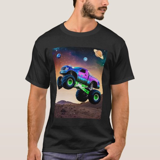 : Earth Shaker Monstertruck T-shirt (Voorkant)