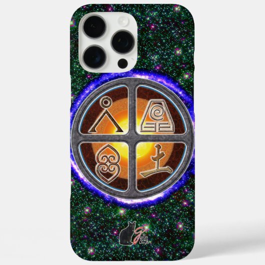Earth Signs Case-Mate iPhone Pro Max Hoesje (Achterkant)