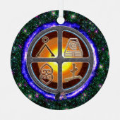 Earth Signs Keramisch Ornament (Voorkant)