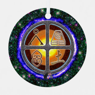 Earth Signs Keramisch Ornament