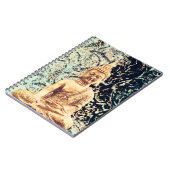 Earth Sitting Buddha Elegant Zen Verlichting Notitieboek (Linkerzijde)