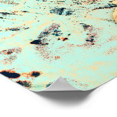 Earth Sitting Buddha Elegant Zen Verlichting Poster (Hoek)