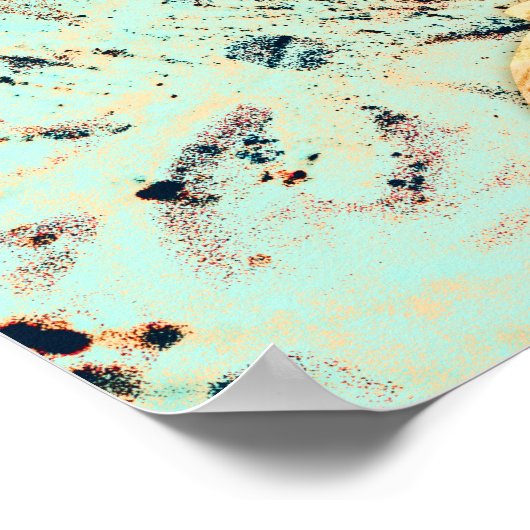 Earth Sitting Buddha Elegant Zen Verlichting Poster (Hoek)