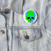 Earth Skull Button (In situ)