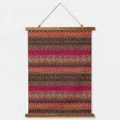 Earth Song Mud Cloth geïnspireerd door prachtig Hangend Wandkleed (Voorkant)