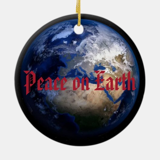 Earth Spaceview Ornament (Achterkant)