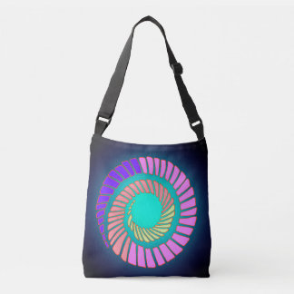 Earth Spiral Crossbody Bag Crossbody Tas