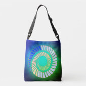 Earth Spiral Crossbody Bag Tas (Achterkant)