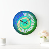 Earth Spiral Wall klok (Huis)