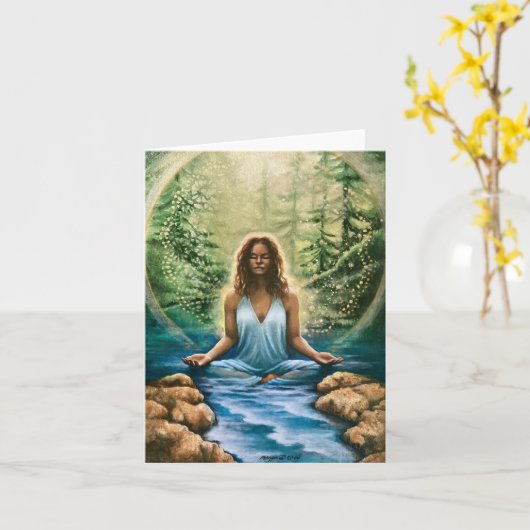 Earth Spirit GAIA kaart (Gele Bloem)