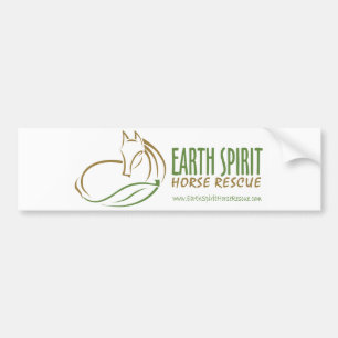 Earth Spirit Horse Rescue Inc. Bumpersticker