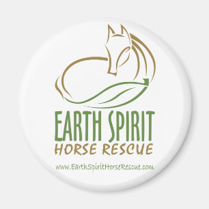 Earth Spirit Horse Rescue Inc. Magnets Magneet