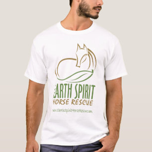 Earth Spirit Horse Rescue Inc. T-shirt (Mannen) -3