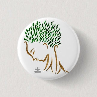 Earth Sprite-Button Ronde Button 3,2 Cm