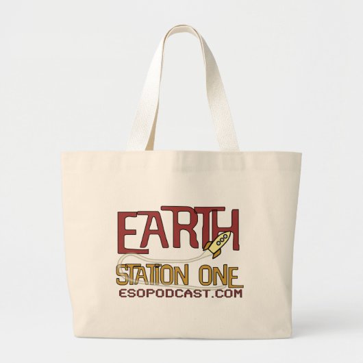 Earth Station One Canvas tas (Voorkant)