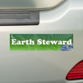 Earth Steward Bumpersticker (Op auto)