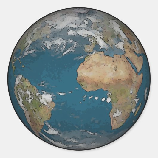 Earth Sticker (Voorkant)