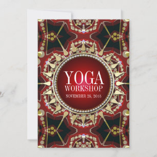 Earth Sun Shine Yoga Workshop Uitnodiging