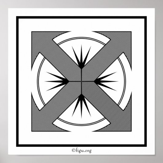 Earth Symbol Poster (Voorkant)