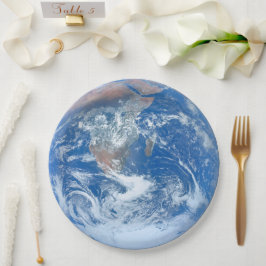 Earth Tableware from the Celestial Collection Papieren Bordje