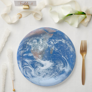 Earth Tableware from the Celestial Collection Papieren Bordje