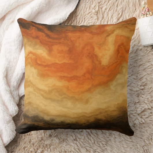 Earth Tone Abstract Southwestern Colors Kussen (Deken)