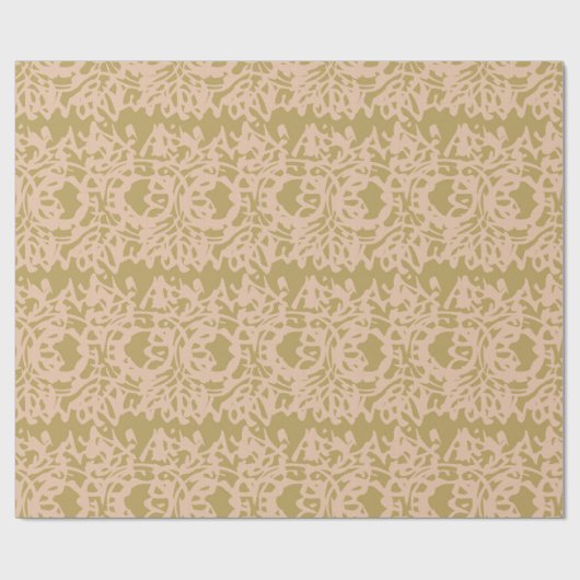Earth Tone Boho Cadeaupapier (Vlak)