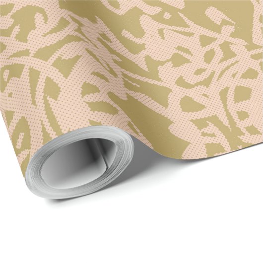 Earth Tone Boho Cadeaupapier (Rol Hoek)