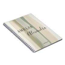 Earth tone Boho Retro Script Abstracte Wavy lijnen