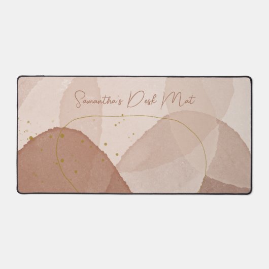 Earth Tone Boho-stijl Bureaumat (Voorkant)