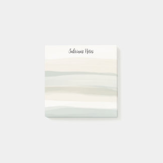 Earth Tone Brush Post-it® Notes