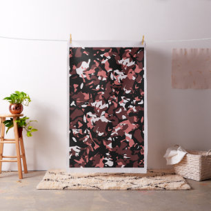Earth Tone Camo Fabric Stof