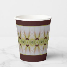 Earth Tone Decoratief Papieren Bekers