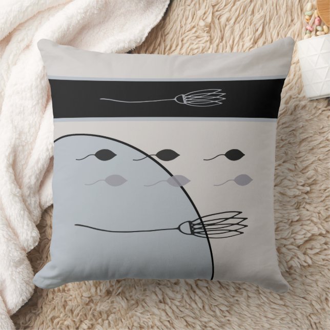 Earth Tone Geometrische Floral Boho Sierkussen (Deken)