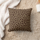Earth Tone Giraffe Print Pattern Decorative Throw  Kussen (Deken)
