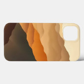 Earth Tone Gradient Desert iPhone Case (Achterkant (horizontaal))