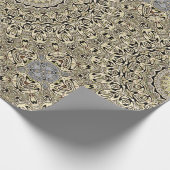 Earth Tone Mandala ingewikkelde geometrische patro Cadeaupapier (Hoek)