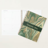 Earth Tone Marble Abstract Planner (Display)