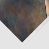 Earth Tone Oil Ballerina Dancer Decoupage Tissuepapier (Detail)