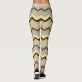 Earth Tone Pattern Leggings (Achterkant)